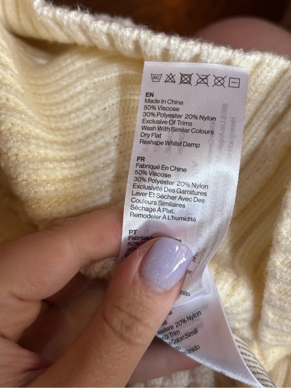 Varley Joilette Cable-knit Vest Cream Small - Picture 10 of 12